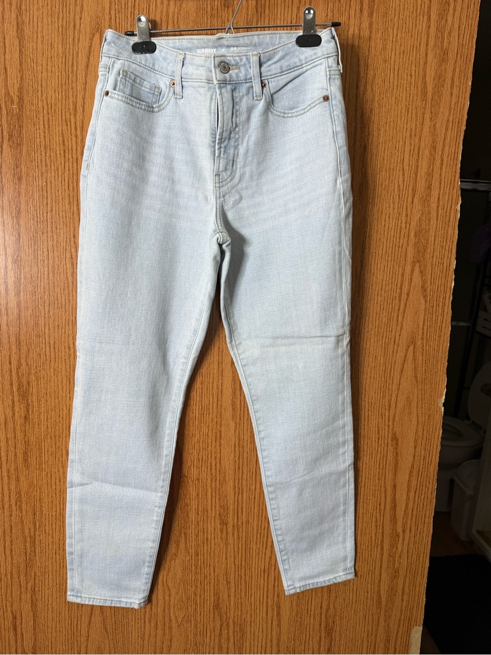 Old Navy Light Blue High-Rise Slim Jeans
